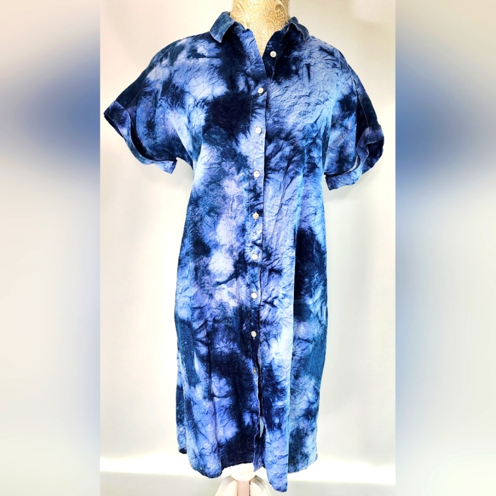 Cynthia Rowley Linen Hi-low Dress